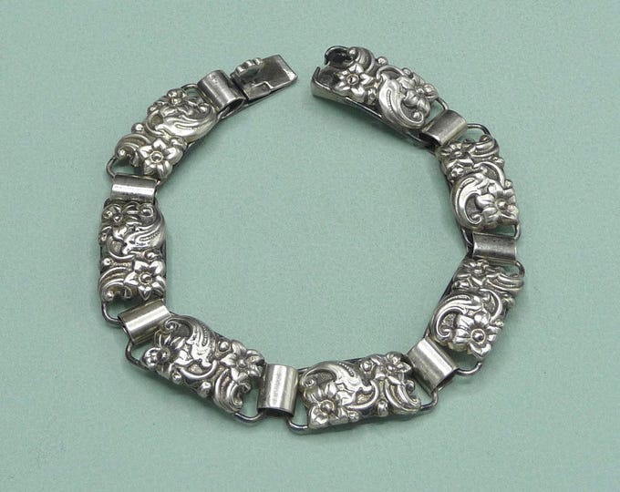 G. Kaplan (Sweden). Silver bracelet. 1957. Vintage.