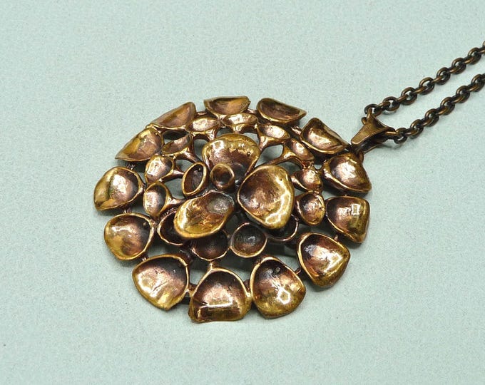 Hannu Ikonen (Finland). Bronze pendant. 1970s. Vintage.
