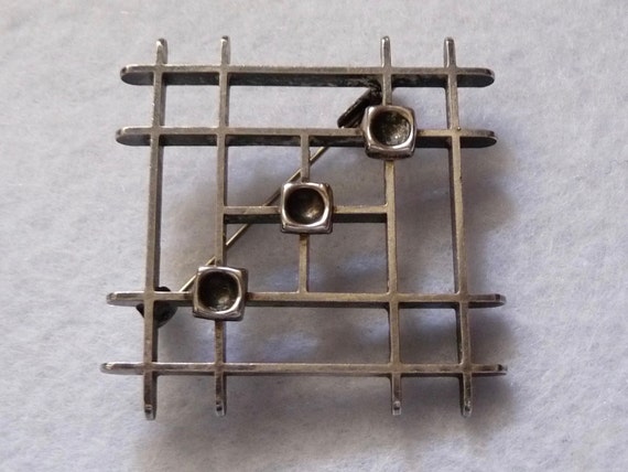 Finland. Brooch. Silver. Vintage.
