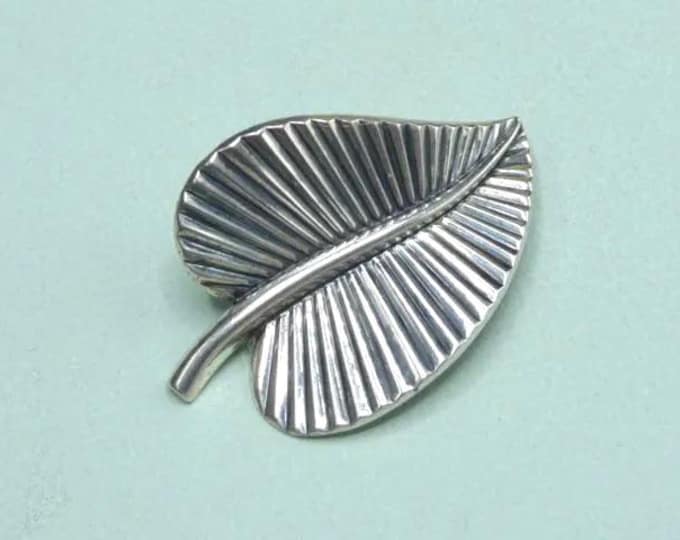 Sweden. Silver brooch. Vintage.