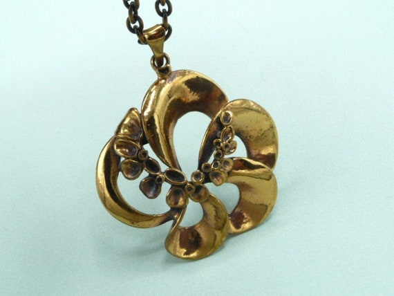 Hannu Ikonen (Finland). Bronze pendant. Vintage. - image 6