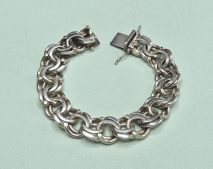 Sweden. Silver bracelet. 1973. Vintage.