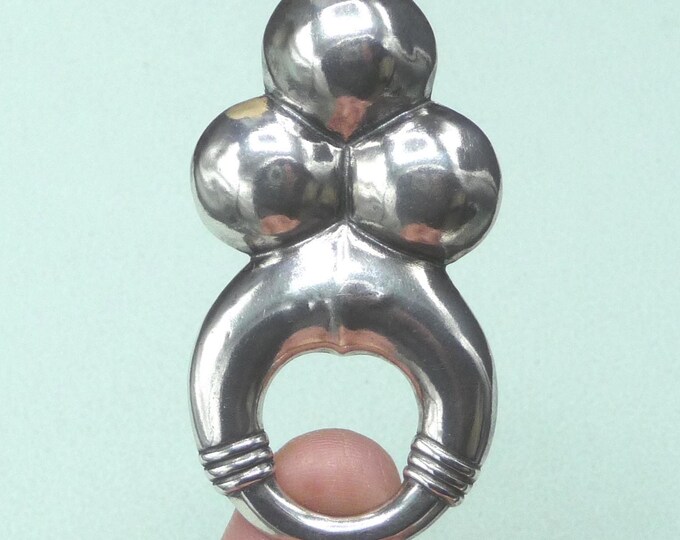 Finland. Silver pendant. 1990. Vintage.