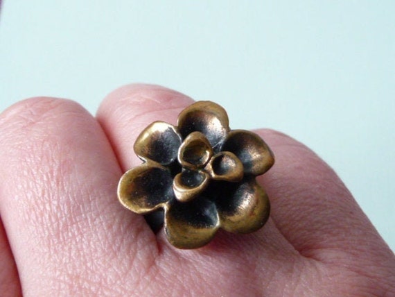 Hannu Ikonen (Finland). Bronze Ring. Vintage. - image 5