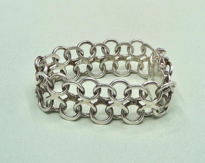 Sweden. Silver bracelet. 1969. Vintage.