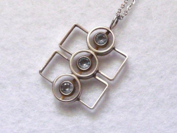 Finland. Silver Pendant. Vintage.