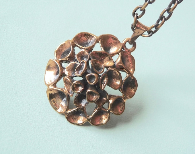 Hannu Ikonen (Finland). Bronze Pendant. Vintage.