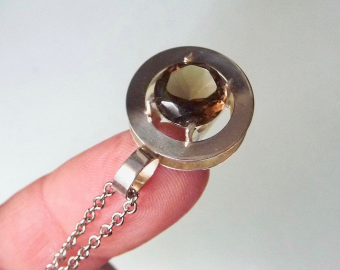 Kultaseppä Salovaara (Finland). Silver Pendant. Vintage.