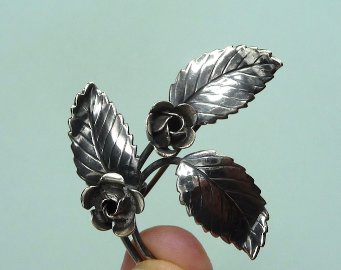 Pinco Förening (Sweden). Silver brooch. 1954. Vintage.