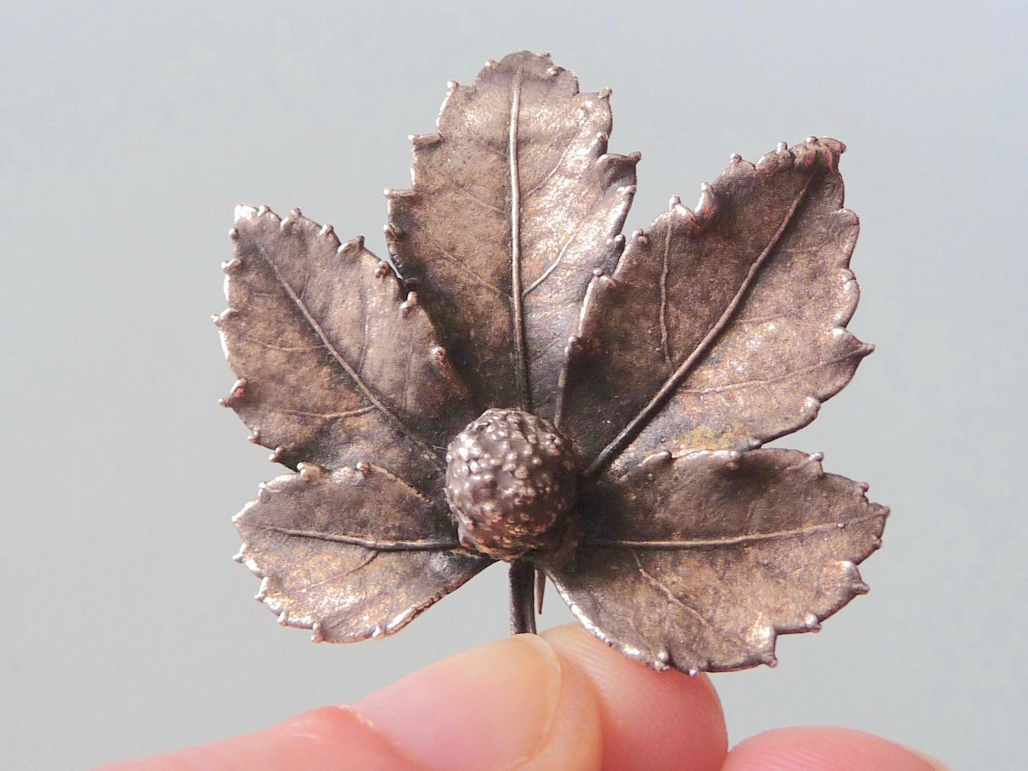 ヴィンテージデンマーク 925シルバー FLORA DANICA ブローチ