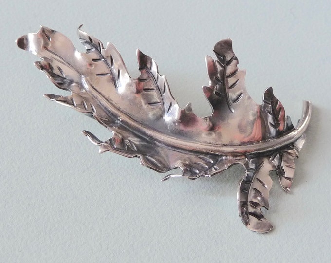 Per Ericsson (Sweden). Silver Brooch. 1952. Vintage.