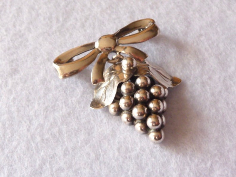 Carl Ove Frydensberg Denmark Silver Brooch Vintage.