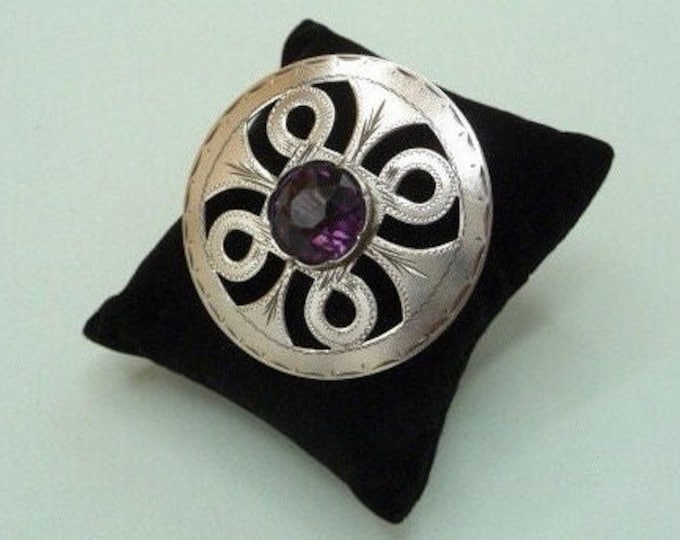 Finland. Silver Brooch. Vintage.