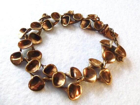 Hannu Ikonen (Finland). Bronze Bracelet. Vintage.