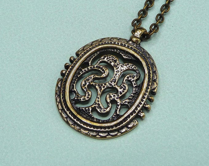 Juhani Vuorisalmi (Finland). Bronze pendant. Vintage.