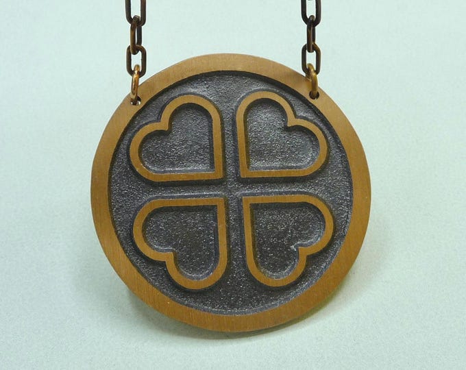 Sweden. Bronze necklace. 1970s. Vintage.