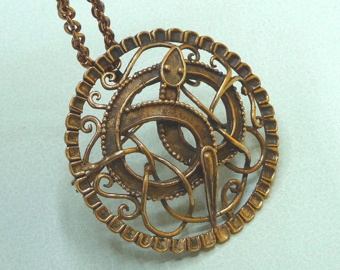 Sweden. Bronze pendant. Vintage.