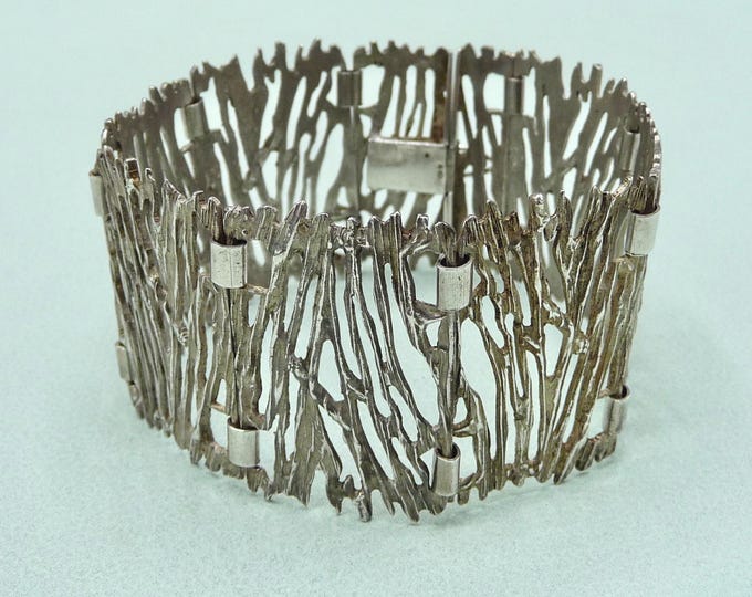 Sweden. Silver bracelet. Vintage.