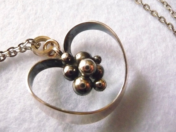 Erik Granit (Finland). Sterling Silver Pendant. Vi
