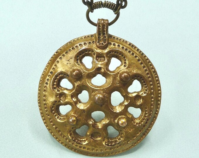 Kalevala Koru (Finland). Bronze necklace. 1970s. Vintage.