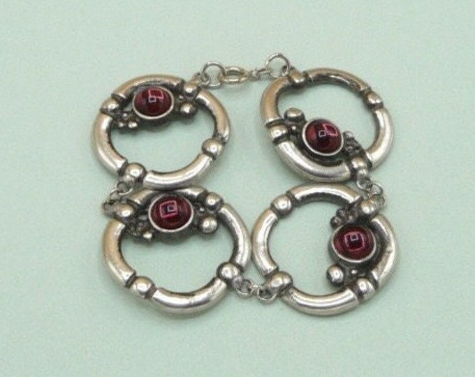 Sweden. Tinplate bracelet. Vintage.
