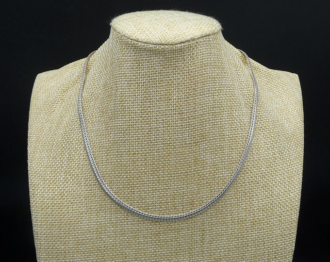GFAB (Sweden). Silver necklace. Vintage.