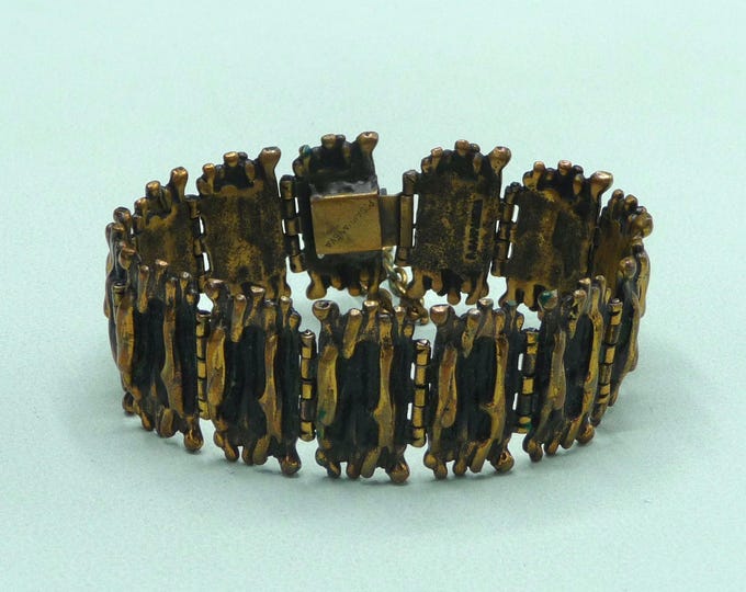 Pentti Sarpaneva (Finland). Bronze bracelet. 70s. Vintage.