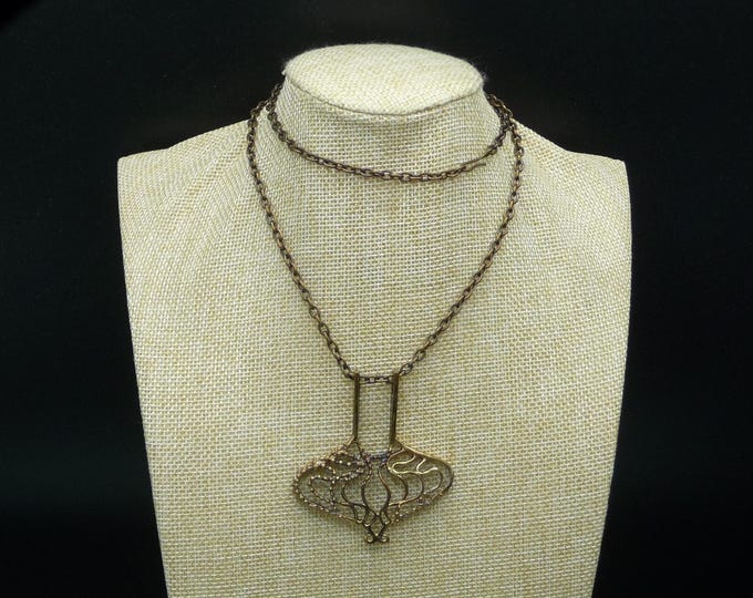 Jorma Valo - Finland - Vintage bronze pendant - 1970s