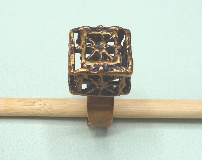 Pentti Sarpaneva (Finland). Bronze ring. 1970s. Vintage.