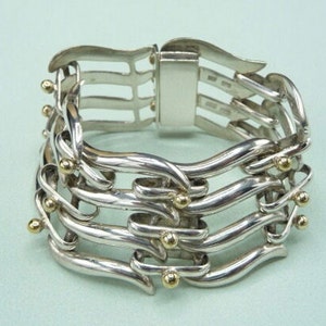 Mexico. Silver bracelet. Vintage. image 1