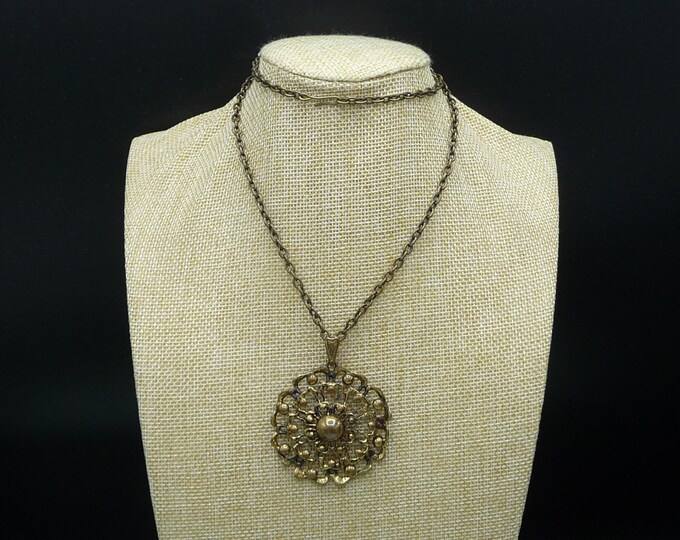 Finland or Sweden. Bronze pendant. Vintage.