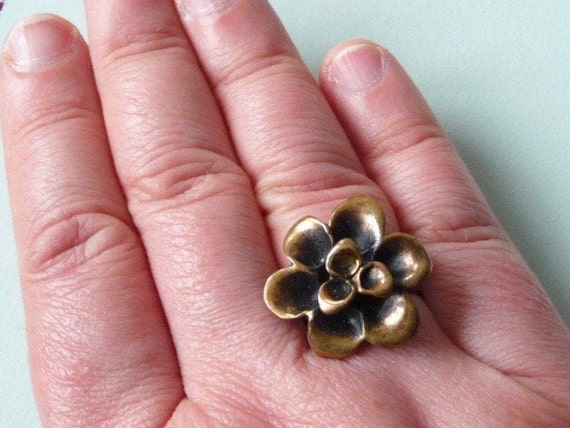 Hannu Ikonen (Finland). Bronze Ring. Vintage. - image 7