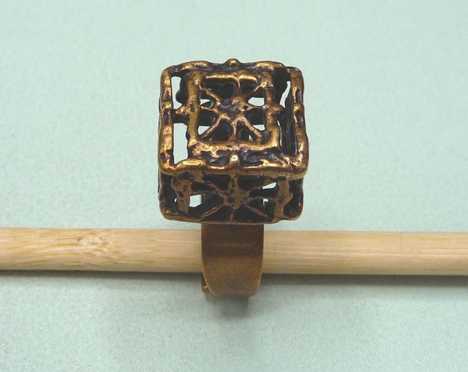 Pentti Sarpaneva (Finland). Bronze ring. 1970s. Vintage.