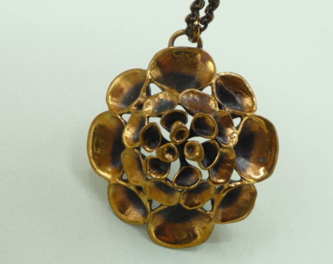 Hannu Ikonen (Finland). Bronze pendant. 70s. Vintage.
