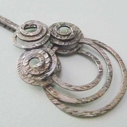 Elis Kauppi (Finland). Sterling Silver Pendant. Vintage. shops