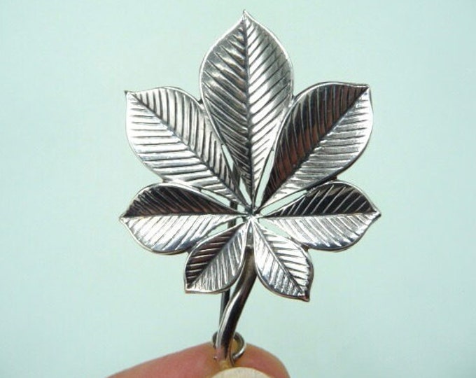 Gustaf Dahlgren & Co (Sweden). Silver brooch. Vintage.