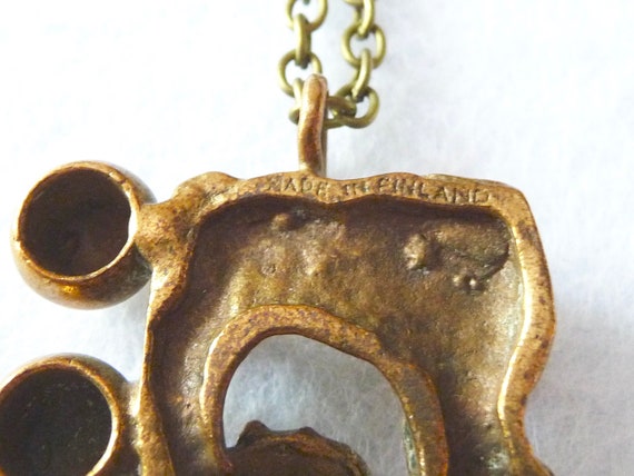 Finland. Bronze Pendant. Vintage. - image 10