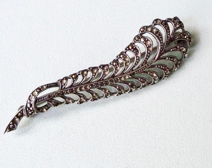 Sweden. Silver Brooch. Vintage.