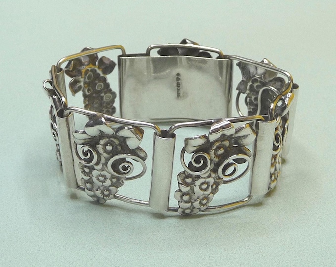 Sweden. Silver bracelet. 1949. Vintage.