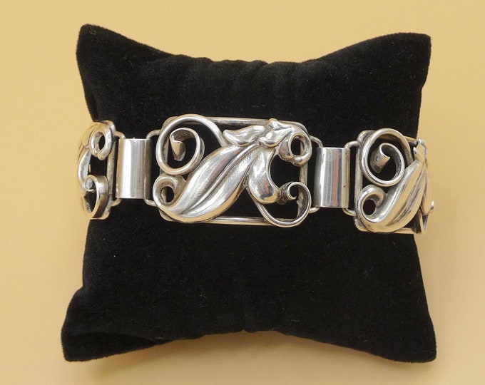 Sweden. Silver bracelet. 50s. Vintage.