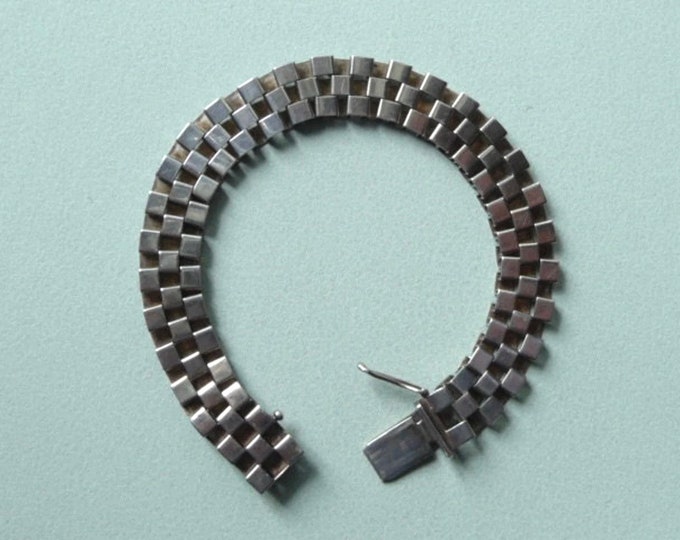 Sweden. Silver bracelet. Vintage.