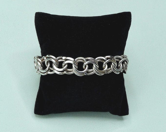 Sweden. Silver bracelet. Vintage.