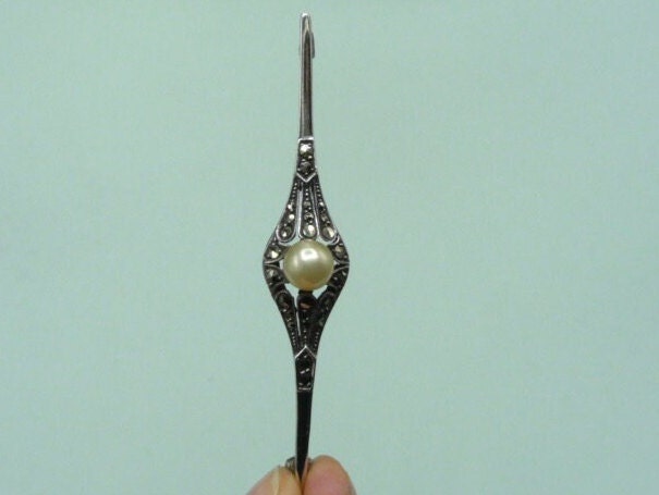 Broche Feuille Filigranée En Argent 935 - Neuf Sans Emballage - 3,35gr - 4,5 X 1,7 Cm