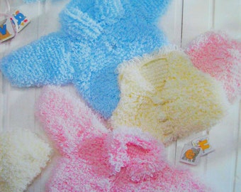 knitting pattern for baby loopy jacket