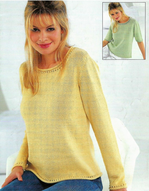 PDF Ladies Summer Jumper Sweater Top 