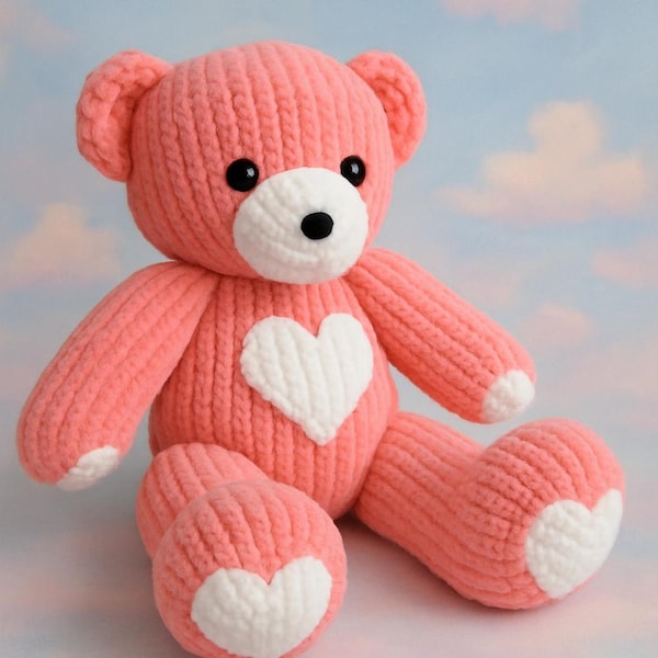 Heart Teddy Bear Quick Kit main image 1