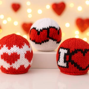 Valentine Heart Fair Isle Chocolate Orange Cover PDF Knitting Pattern 3 Easy Knit Colour Graph DK 8ply Food Cozy Gift Him Her Download