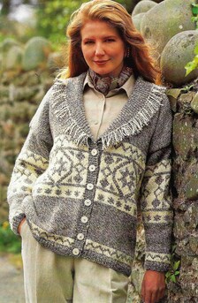 Fair Isle Cardigan for Women - Etsy