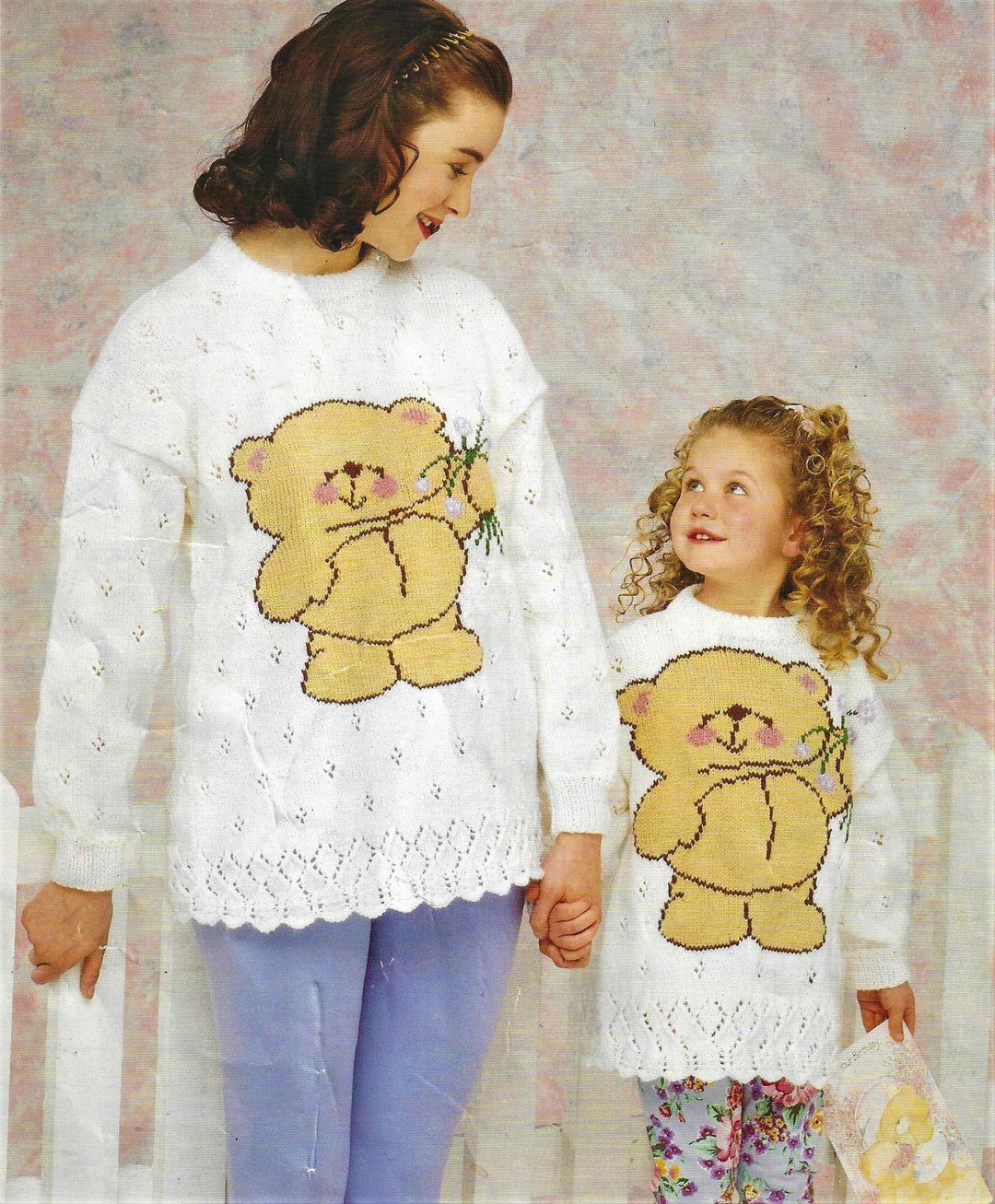 FBZ Girls Theodora Bear With Bow Sweater main image 1