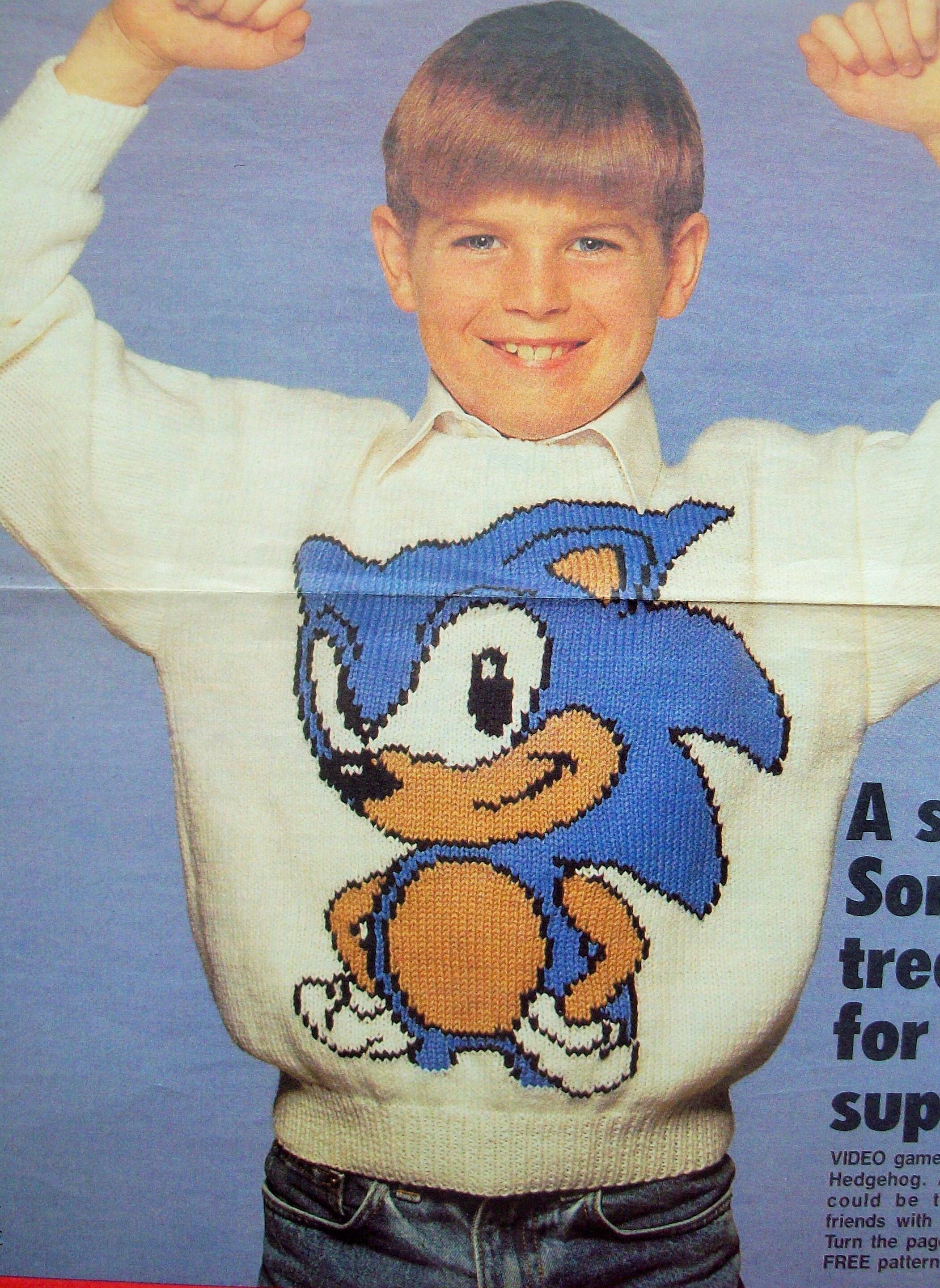 Sonic Hedgehog Knit Hat Adult - Etsy